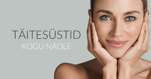 Täitesüstid kogu näole
