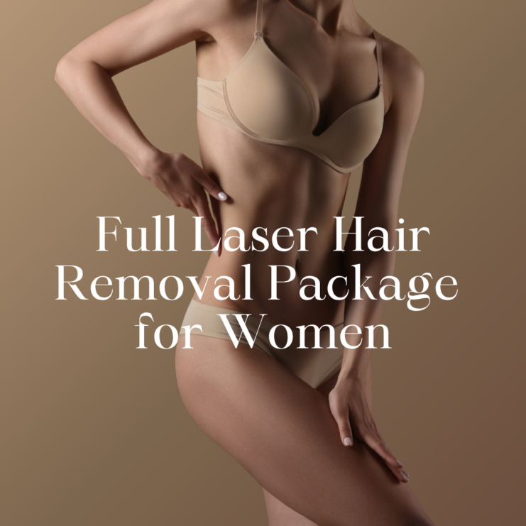 Laserepilatsiooni täispakett naistele ENG